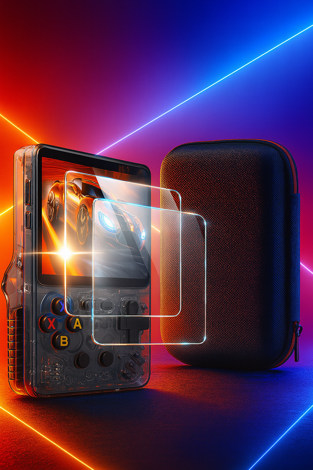 Kit Protector 2 en 1 – Estuche de Lujo y Vidrio Templado